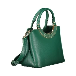 Verde Polyurethane Women Handbag