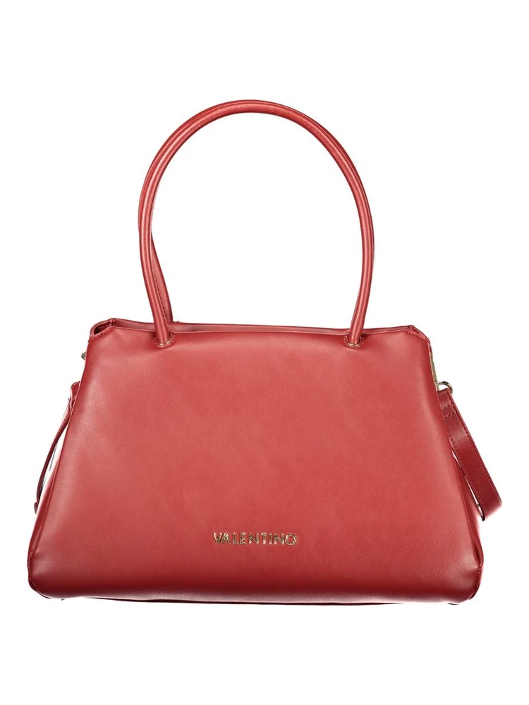 Rosso Poliuretano Woman Handbag
