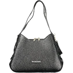 Nero Poliuretano Woman Handbag