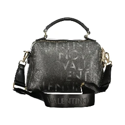 Nero Polyurethane Women Handbag