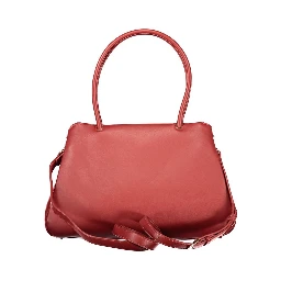 Rosso Poliuretano Woman Handbag