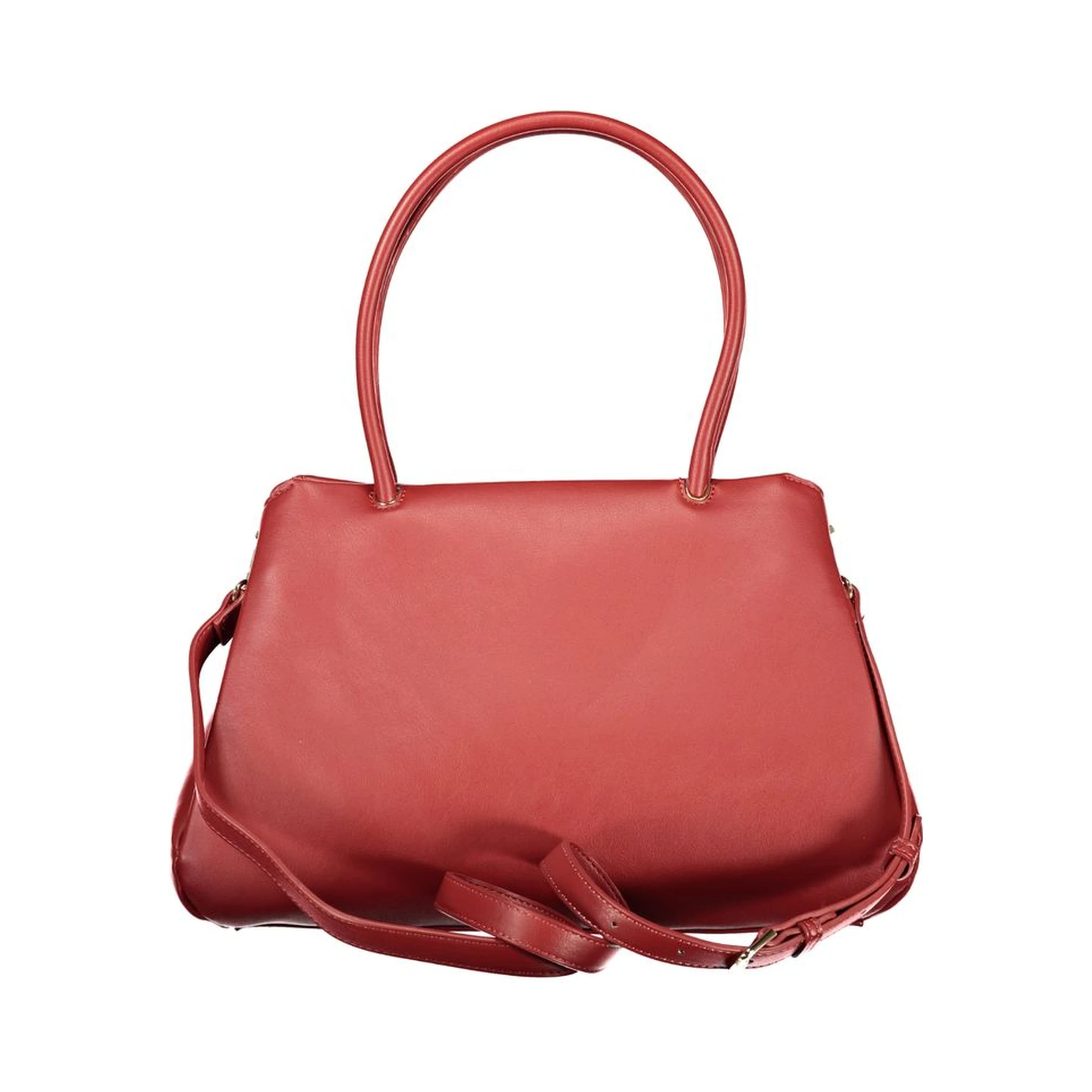 Rosso Poliuretano Woman Handbag