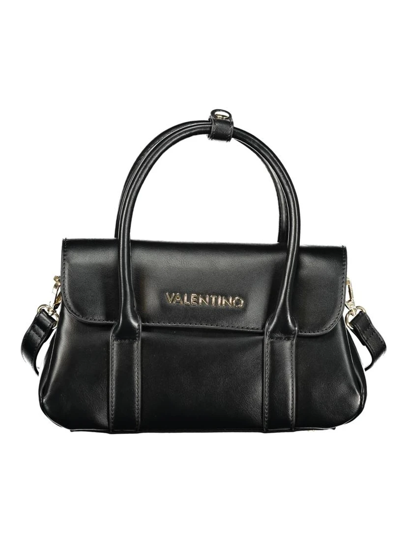 Nero Polyurethane Women Handbag