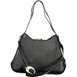 Nero Poliuretano Woman Handbag