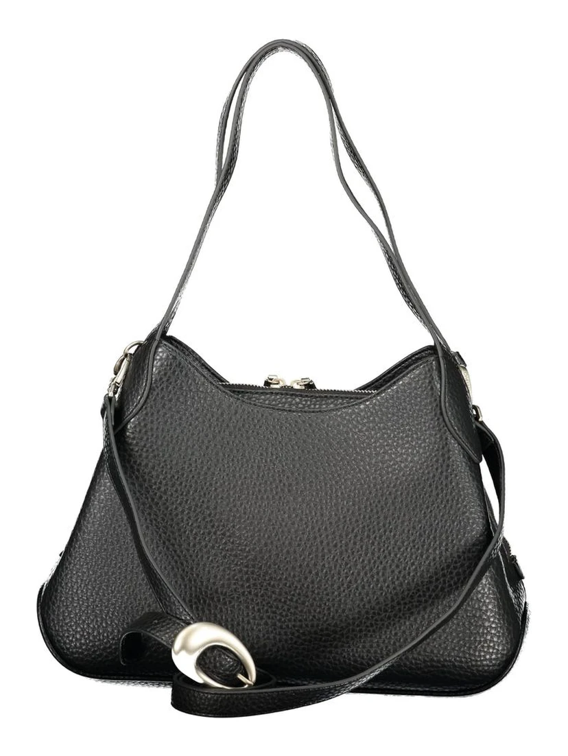 Nero Poliuretano Woman Handbag