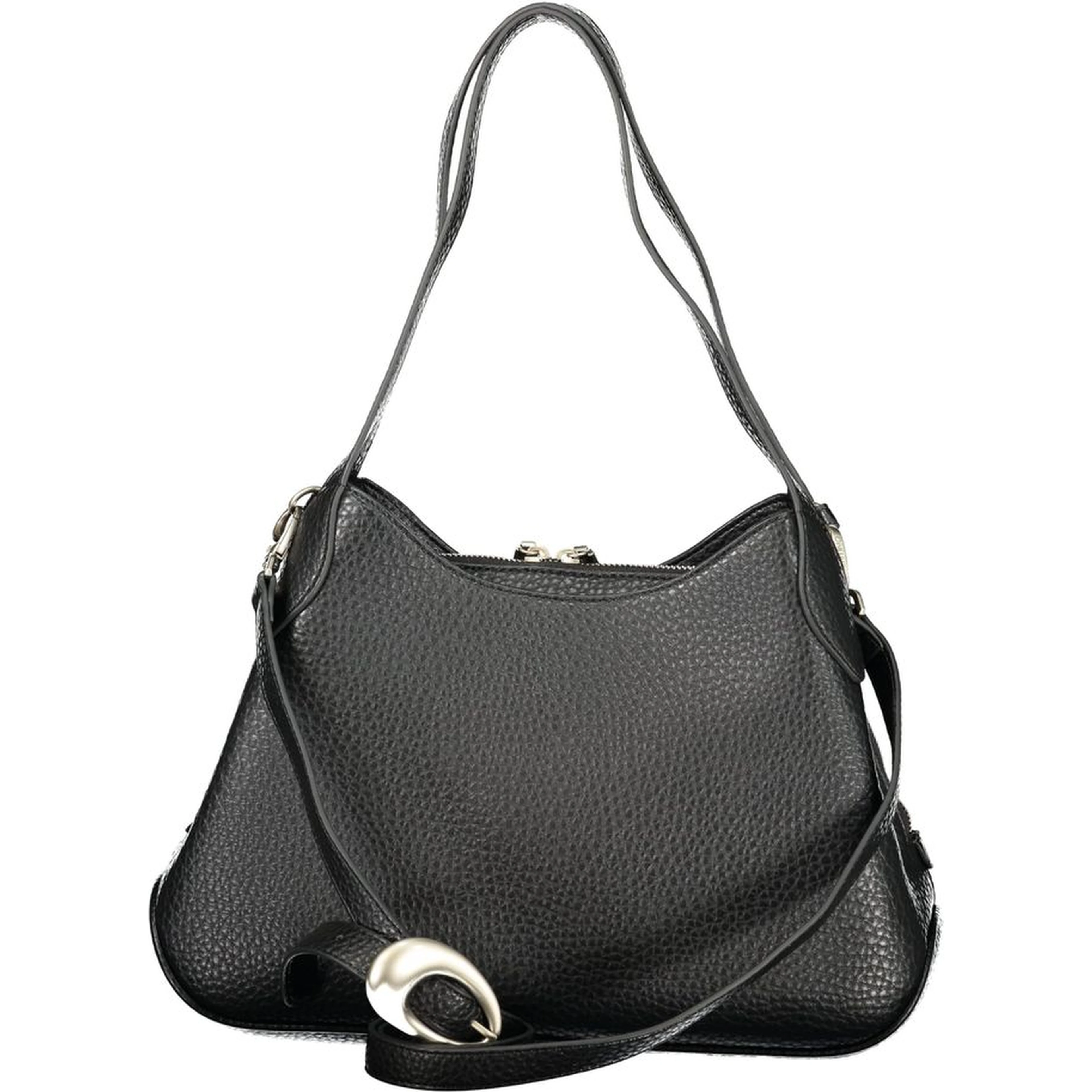 Nero Poliuretano Woman Handbag