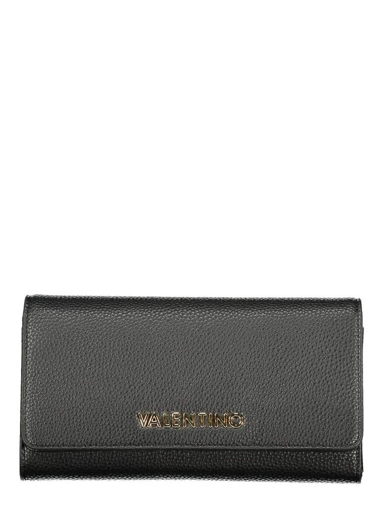 Nero Poliuretano Female Wallet
