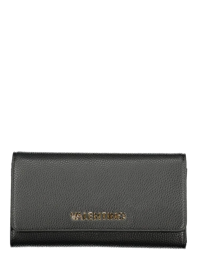 Nero Poliuretano Female Wallet