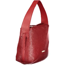 Rosso Polyurethane Women Shoulder Bag