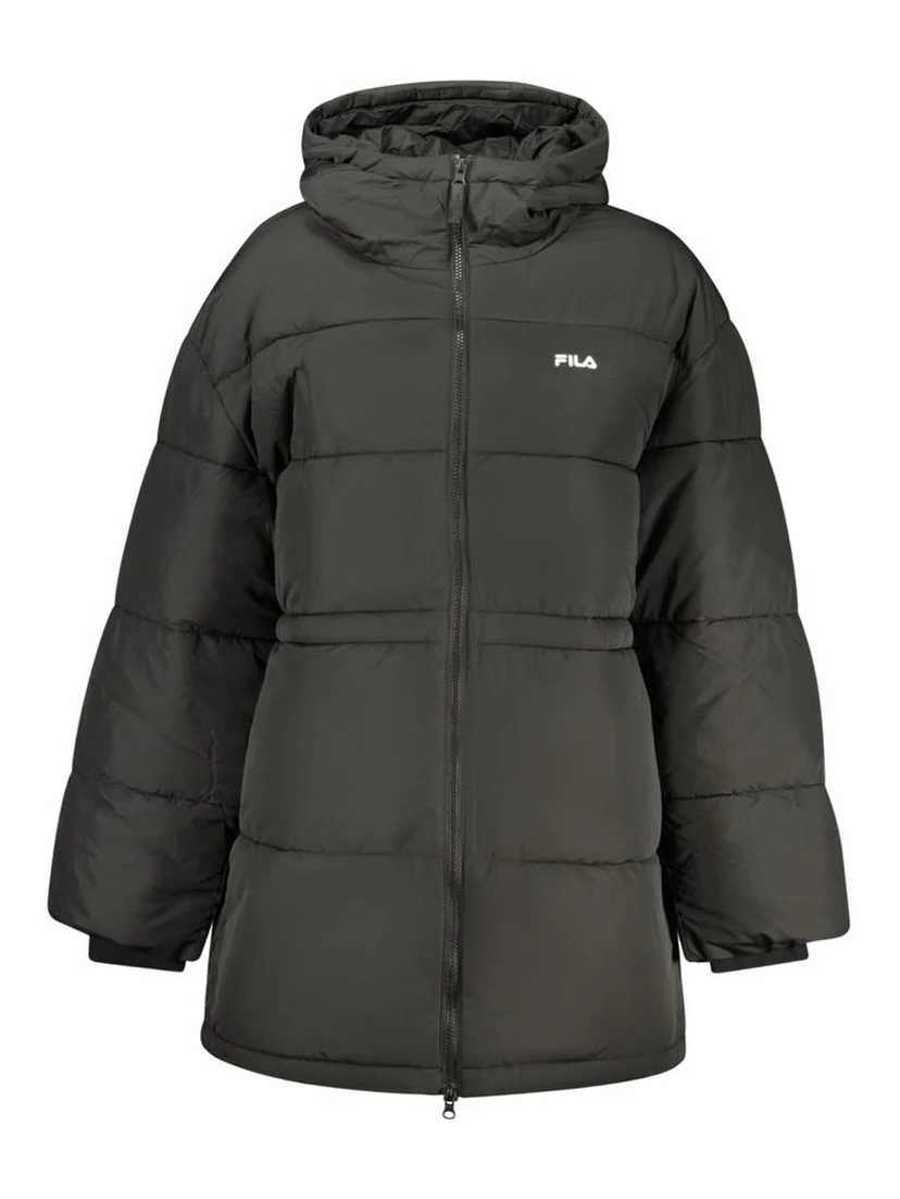 Black Polyester Women's Jacket