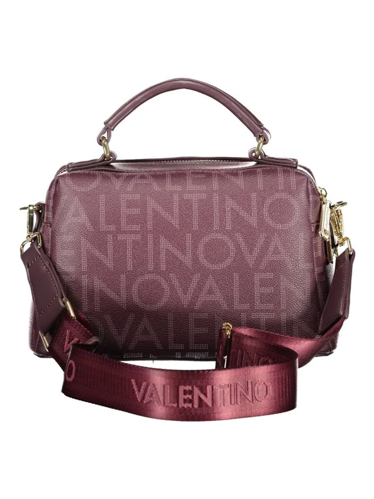 Red Polyurethane Women Handbag alternative