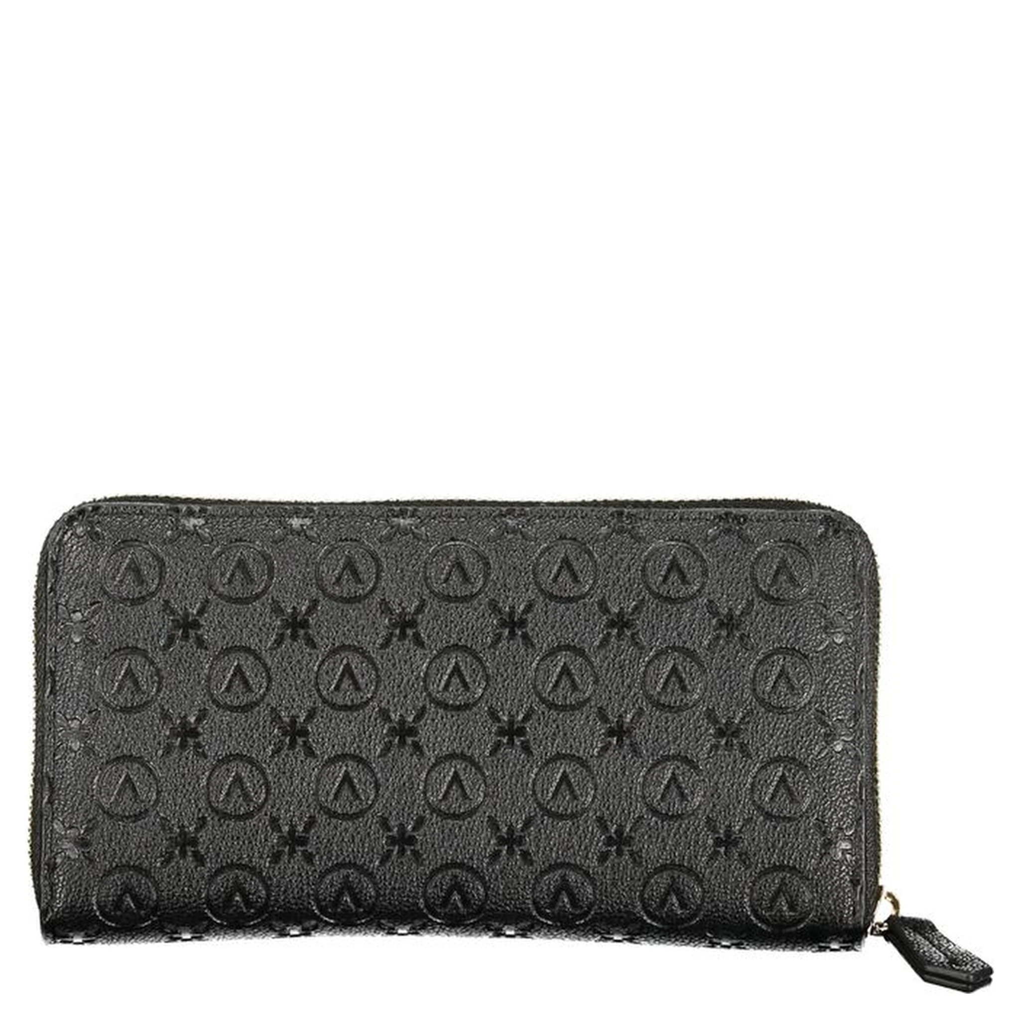 Black Polyurethane Women Wallet