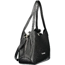 Nero Poliuretano Woman Handbag