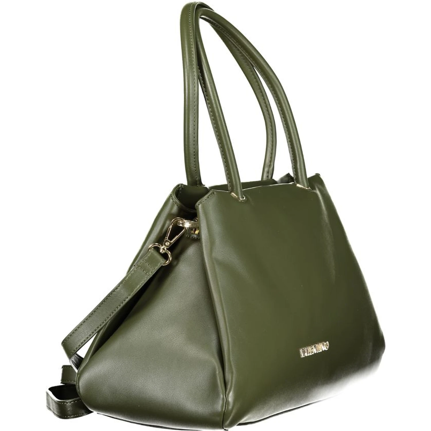 Verde Poliuretano Women Handbag