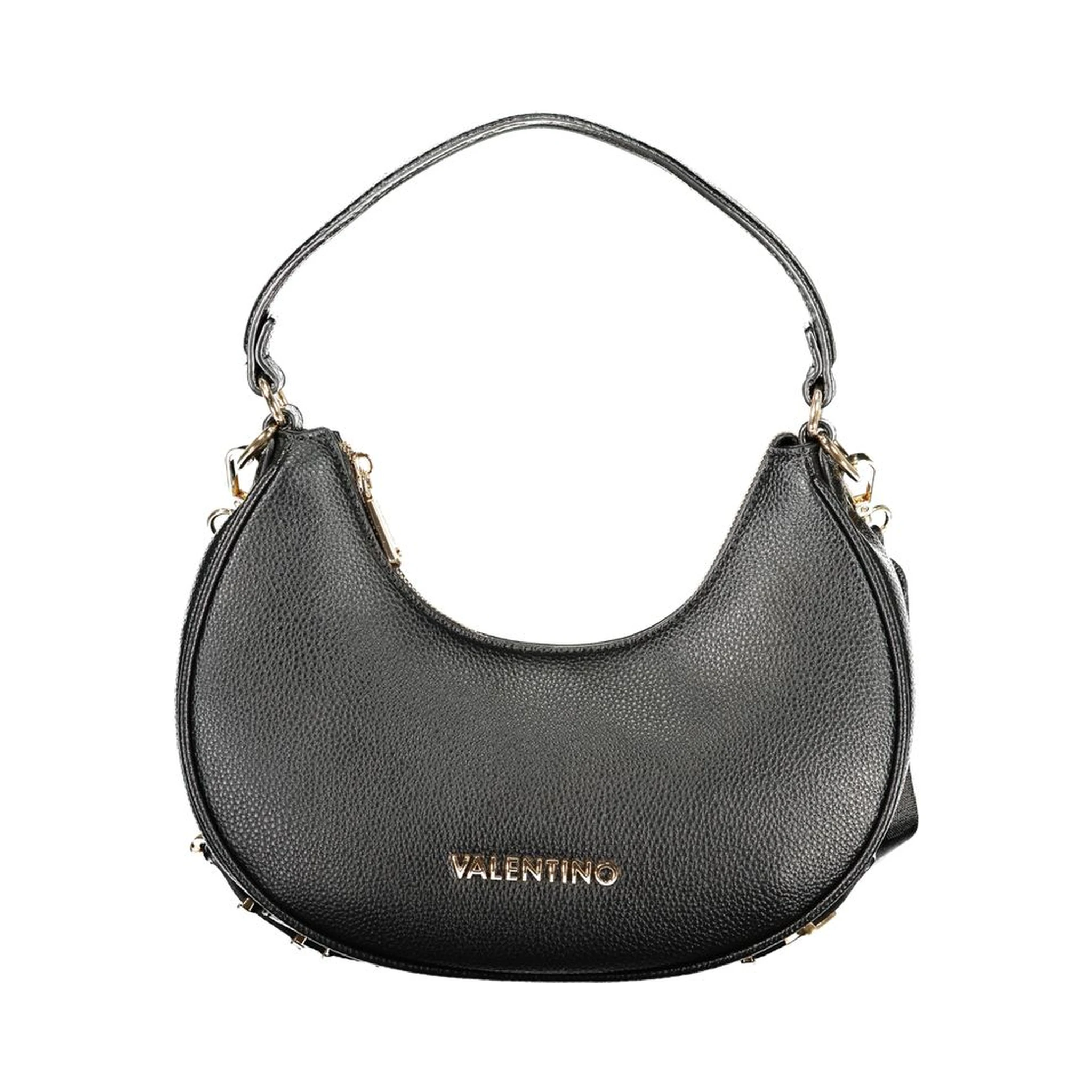 Nero Poliuretano Women Shoulder Bag
