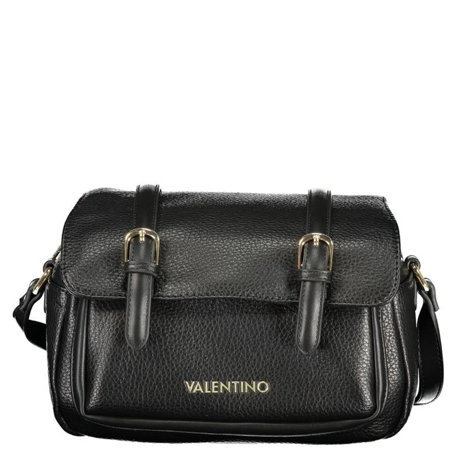 Nero Polyurethane Women Shoulder Bag
