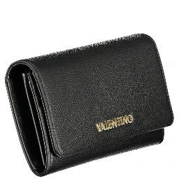 Nero Poliuretano Female Wallet