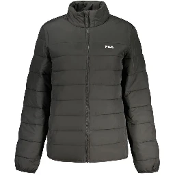 Black Polyester Women's Jacket