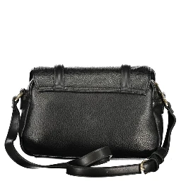 Nero Polyurethane Women Shoulder Bag