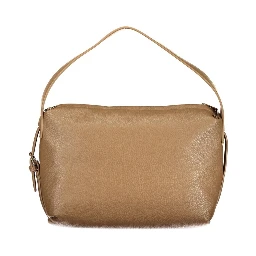 Marrone Polyurethane Women Shoulder Bag