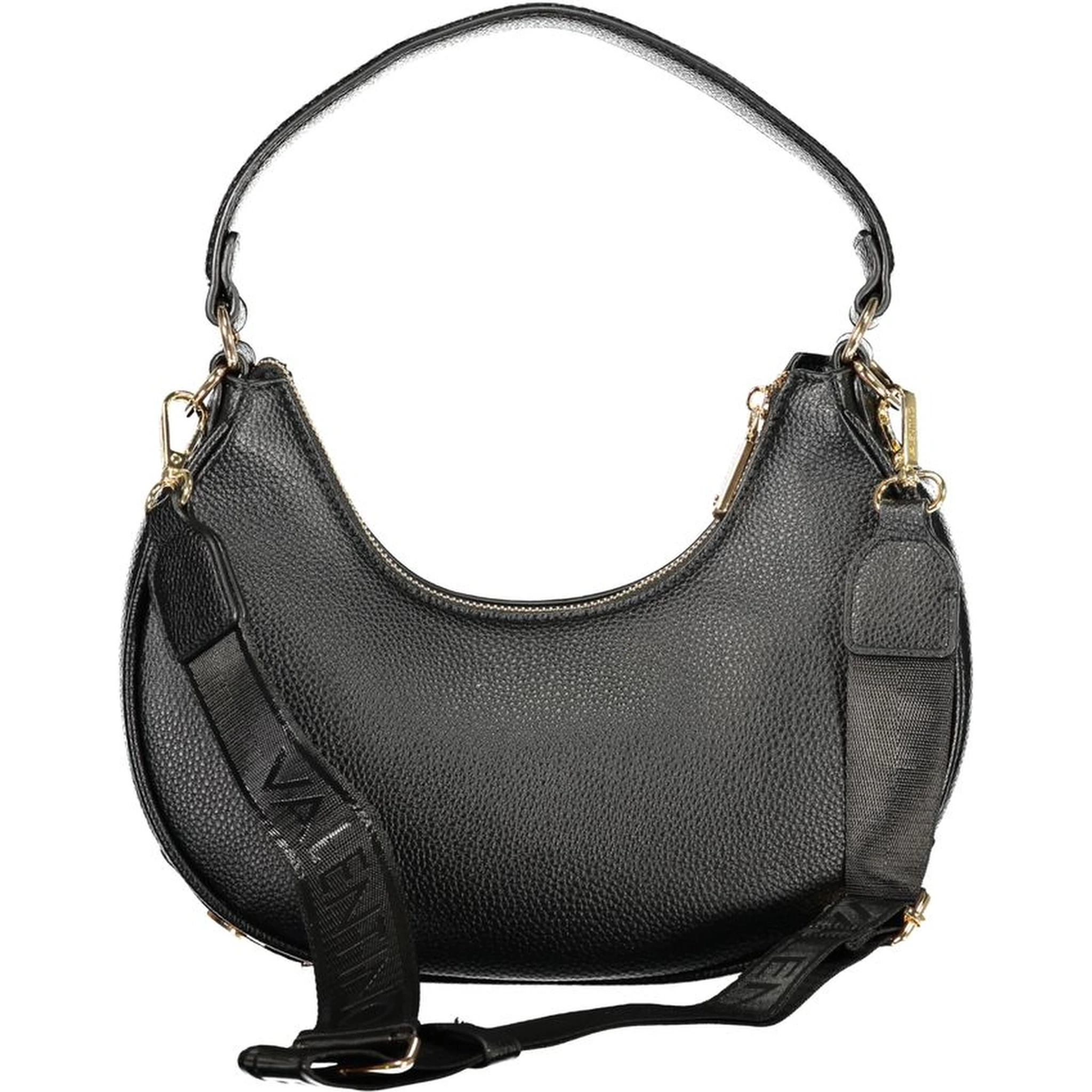 Nero Poliuretano Women Shoulder Bag