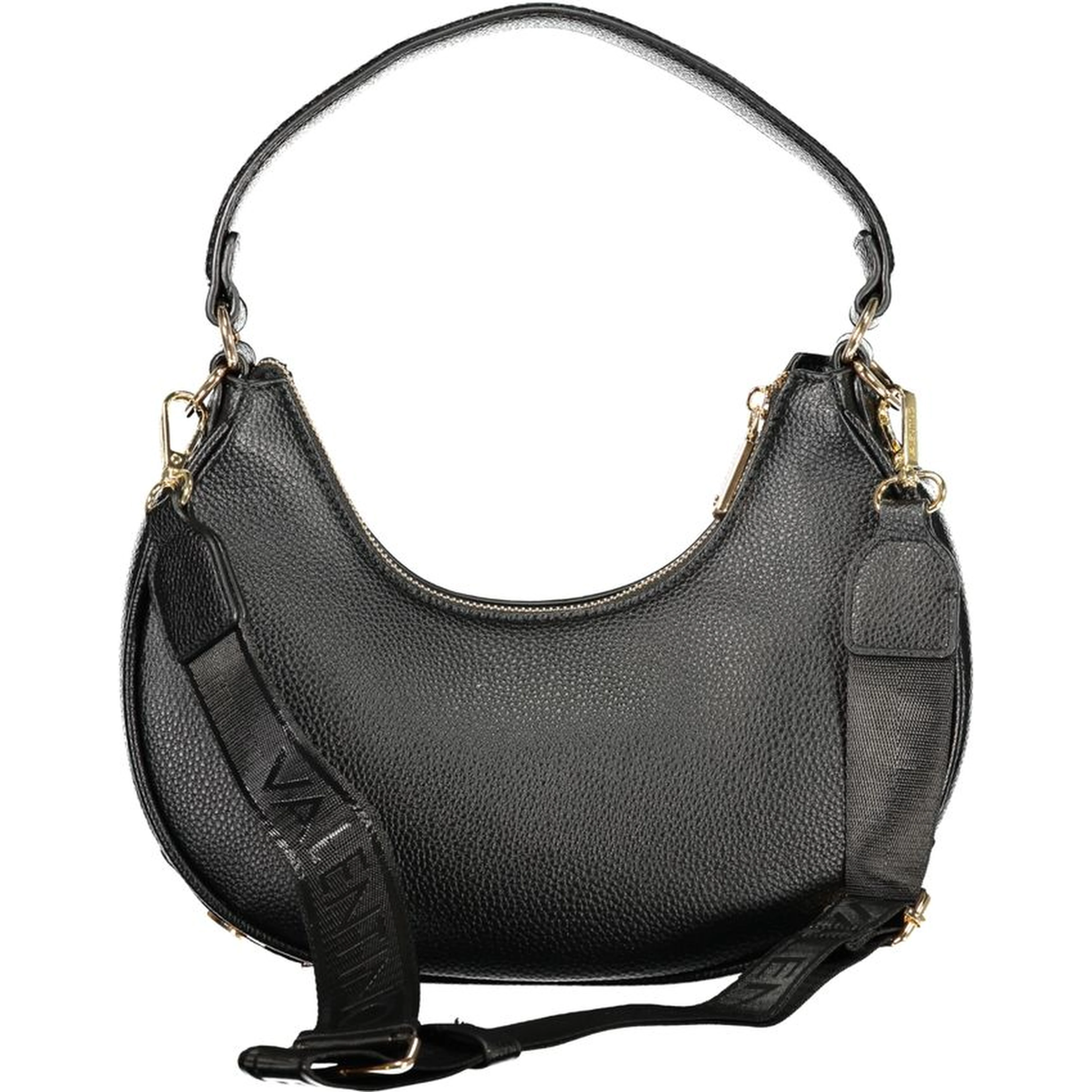 Nero Poliuretano Women Shoulder Bag