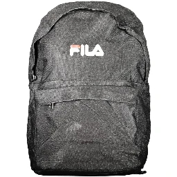 Nero Polyester Men Backpack