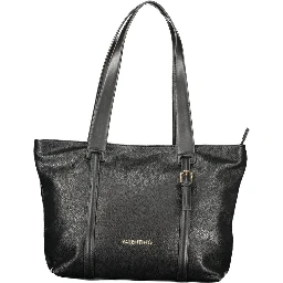 Nero Polyurethane Women Shoulder Bag