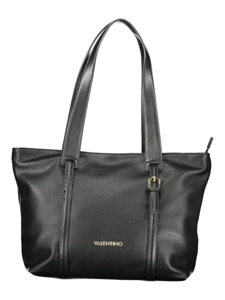 Nero Polyurethane Women Shoulder Bag