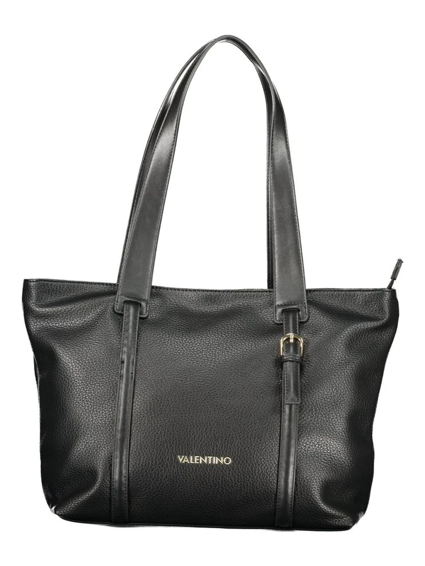 Nero Polyurethane Women Shoulder Bag