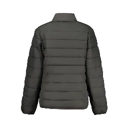 Black Polyester Women's Jacket