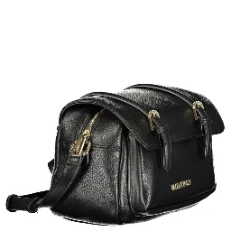 Nero Polyurethane Women Shoulder Bag