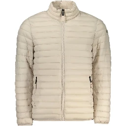 Beige Poliammide Men's Jacket