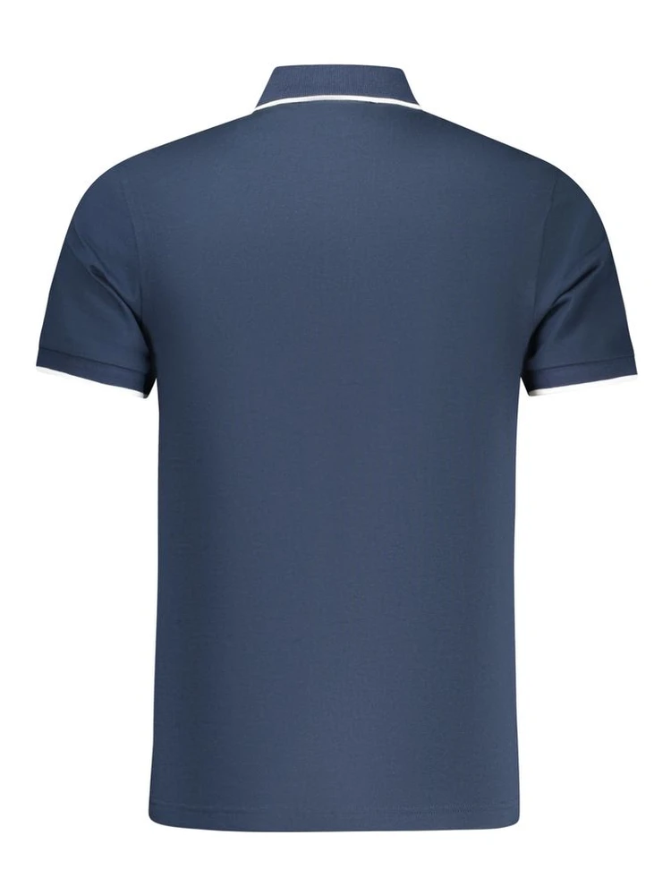 Blue Cotton Men Polo Shirt alternative