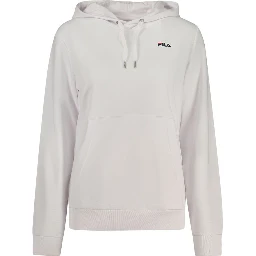 White Cotton Women's Hoodie