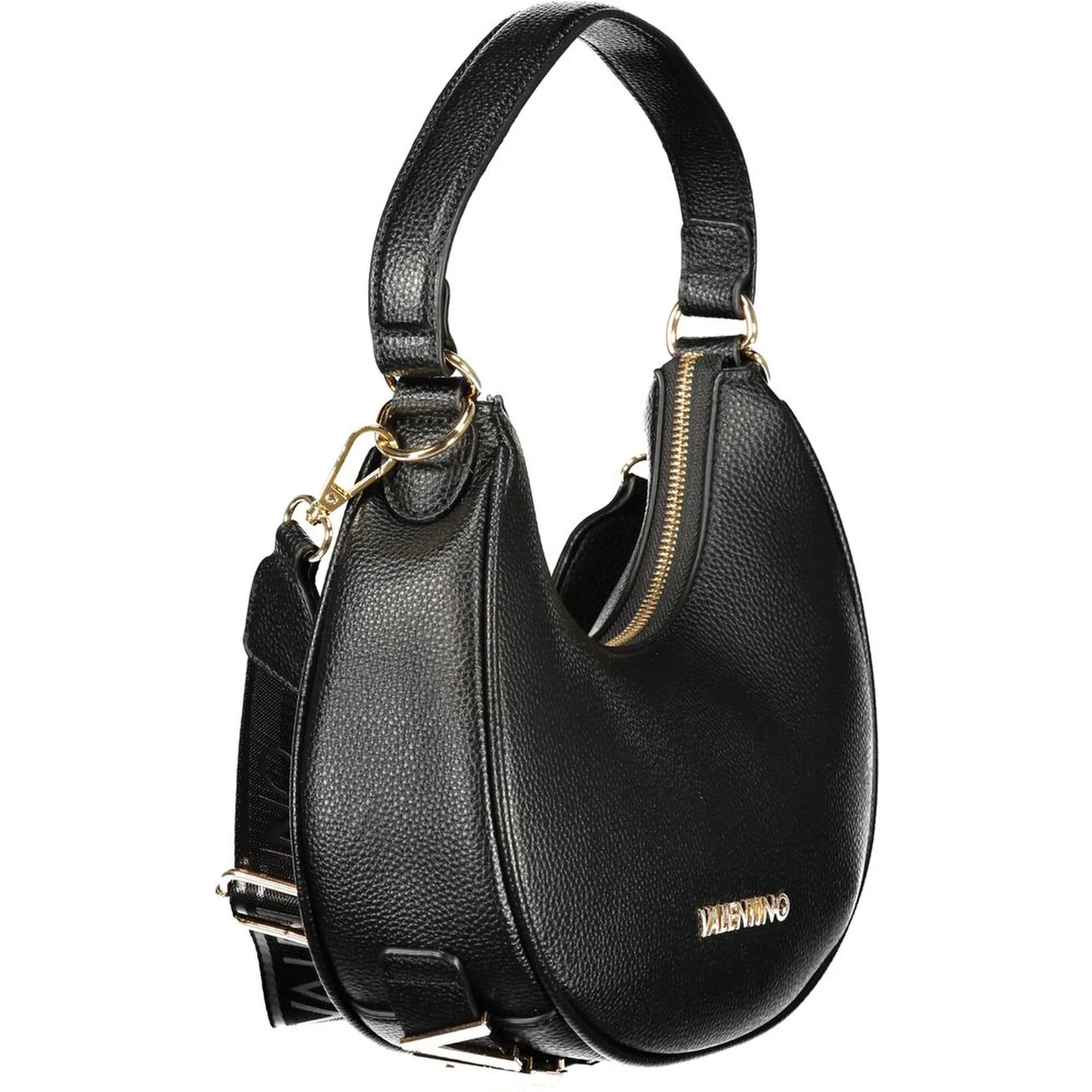 Nero Poliuretano Women Shoulder Bag