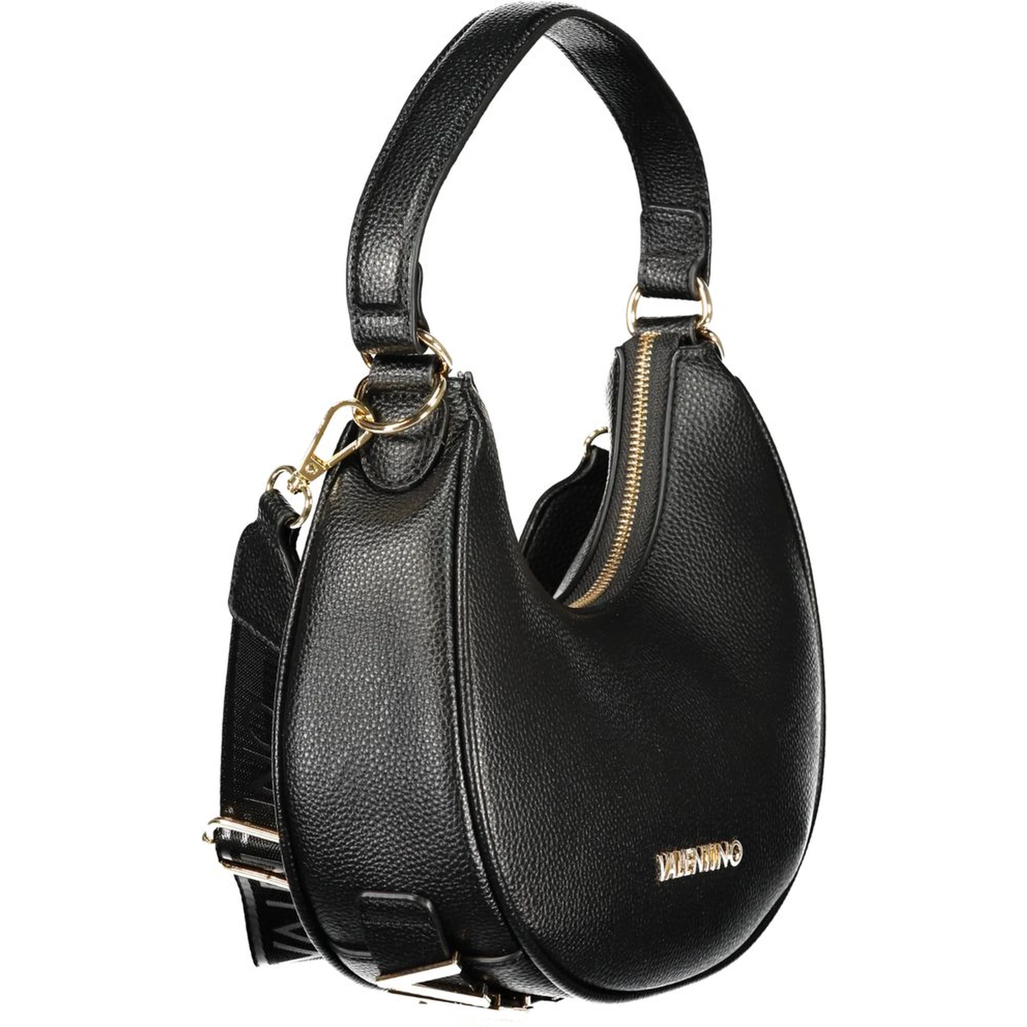 Nero Poliuretano Women Shoulder Bag