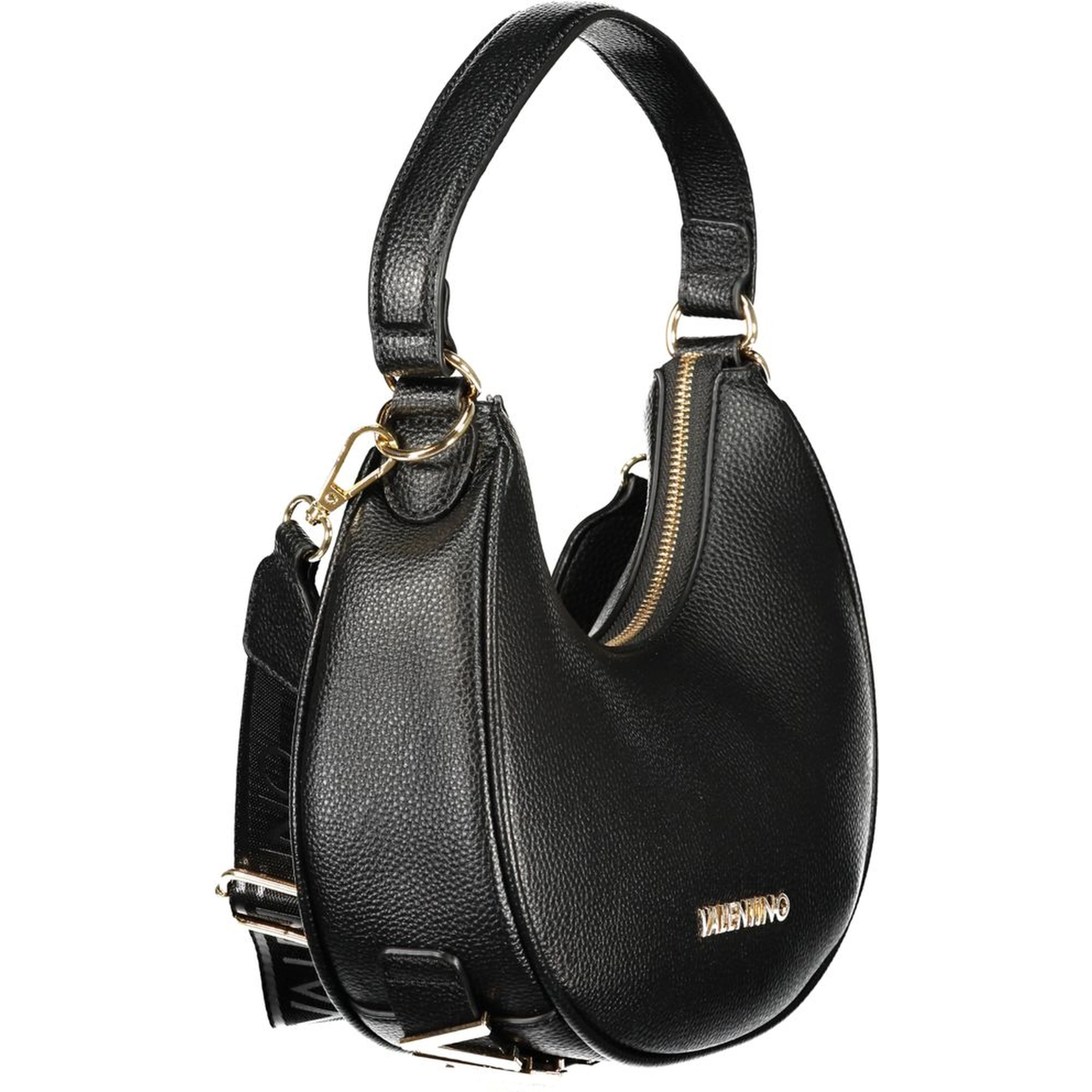 Nero Poliuretano Women Shoulder Bag