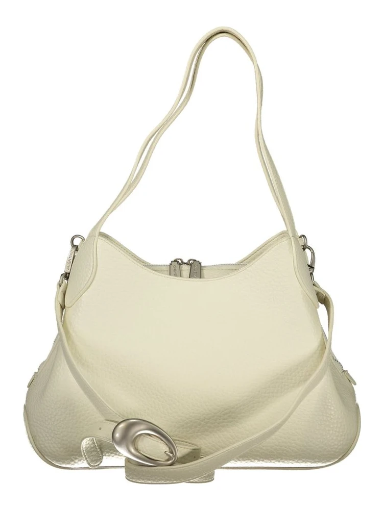 Bianco Polyurethane Women Handbag alternative