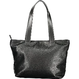 Nero Polyurethane Women Shoulder Bag