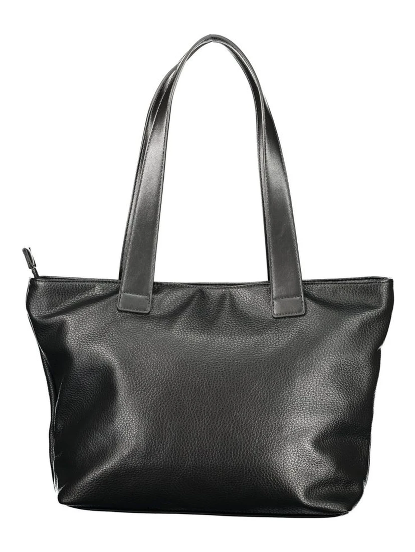 Nero Polyurethane Women Shoulder Bag