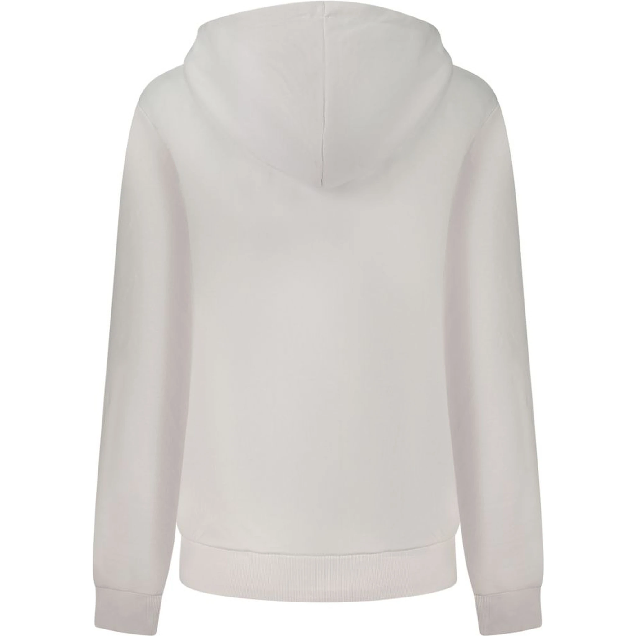 White Cotton Women's Hoodie