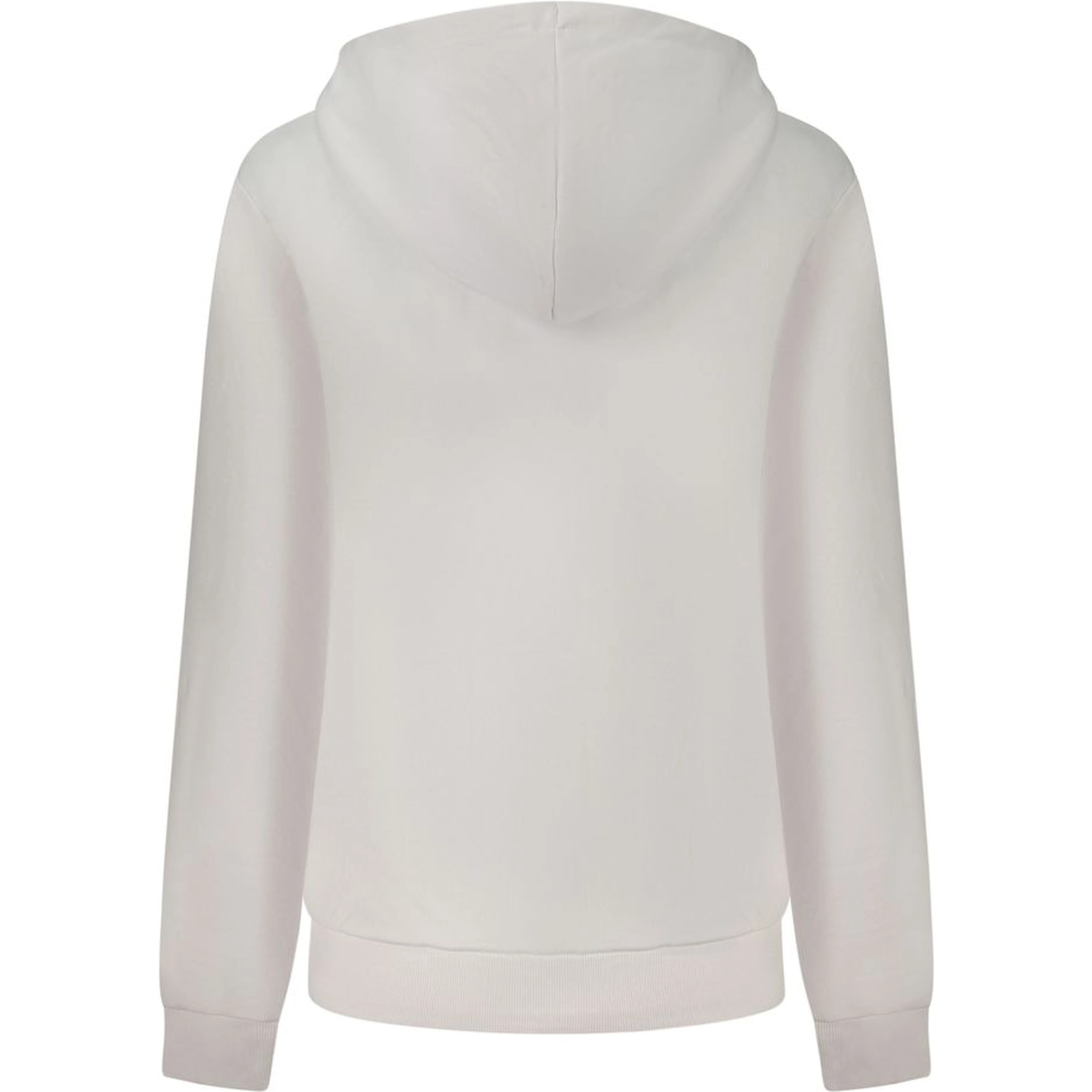 White Cotton Women's Hoodie