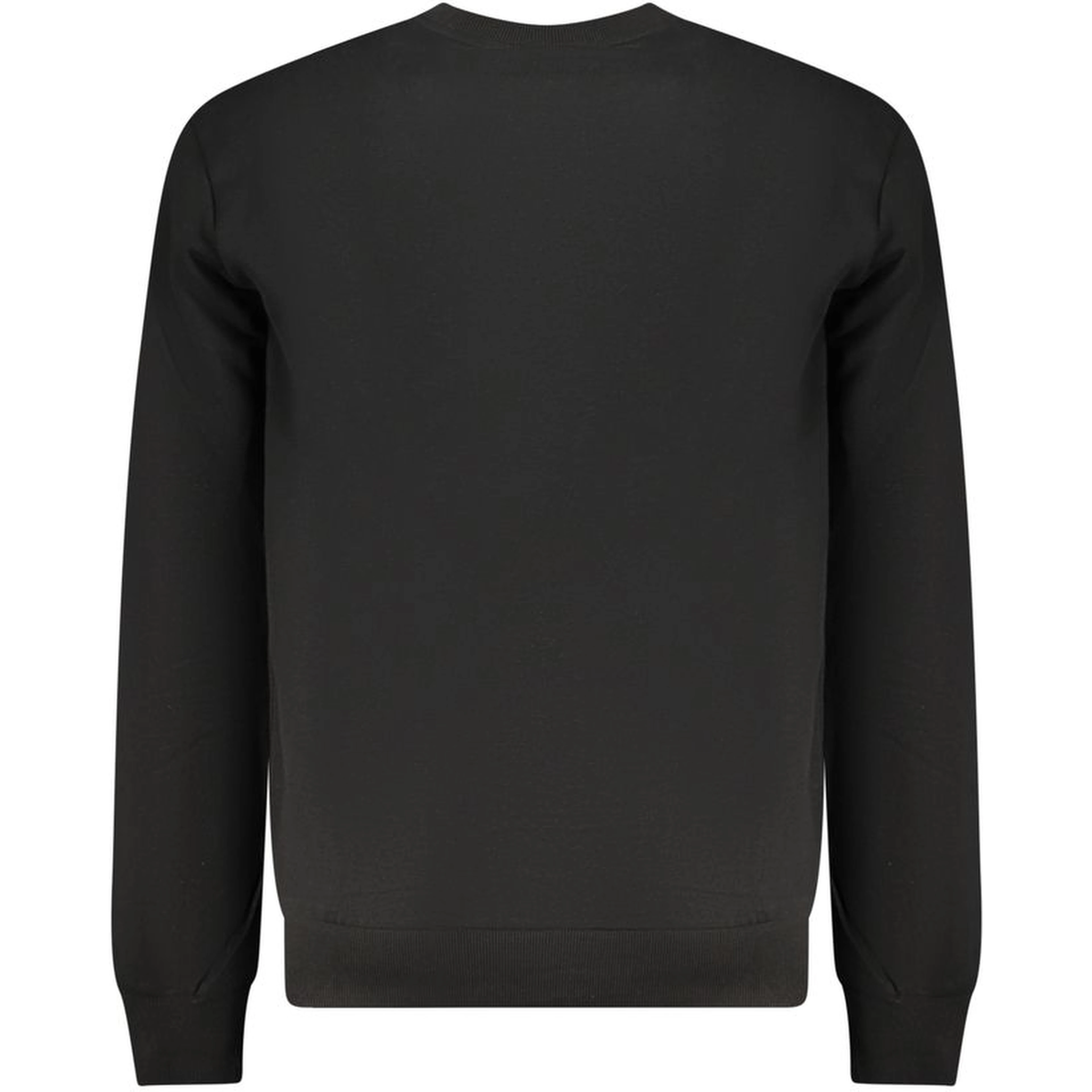 Black Organic Cotton Men Sweatshirt
