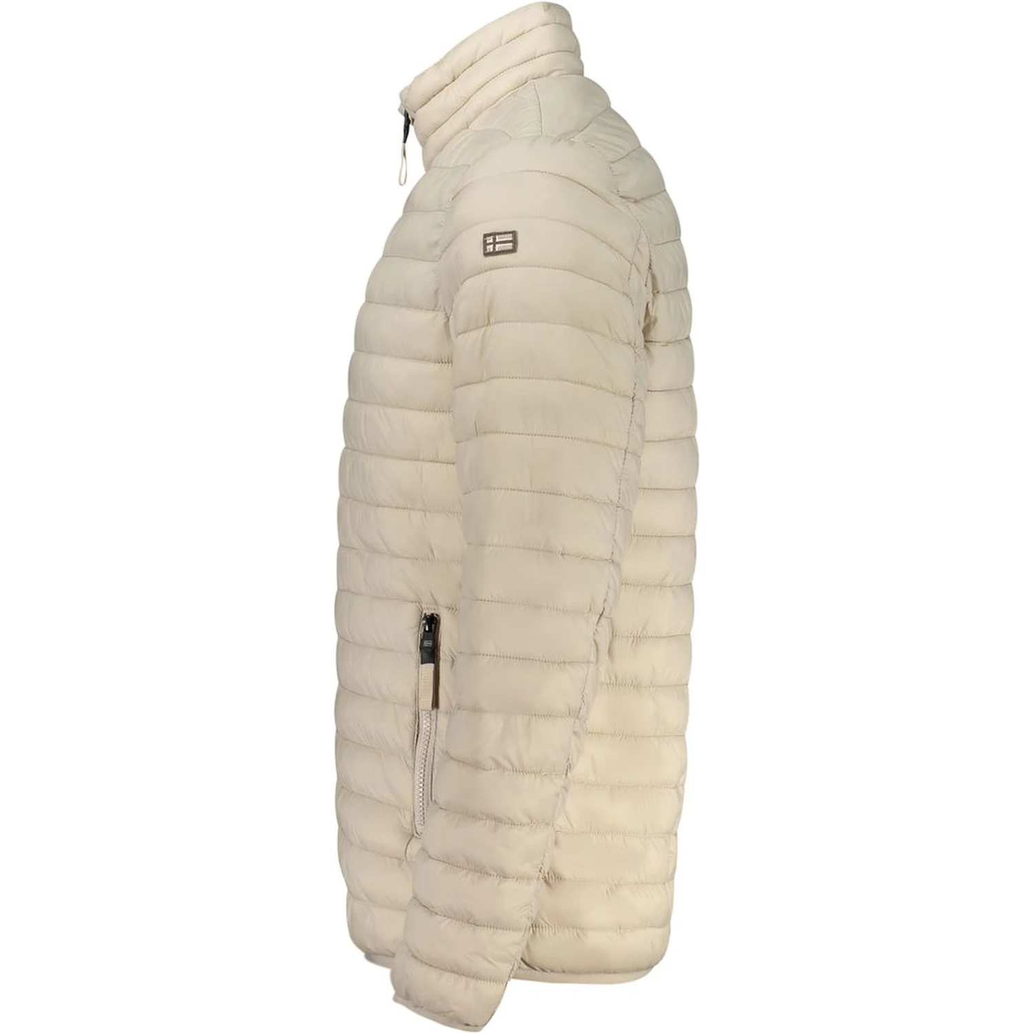 Beige Poliammide Men's Jacket