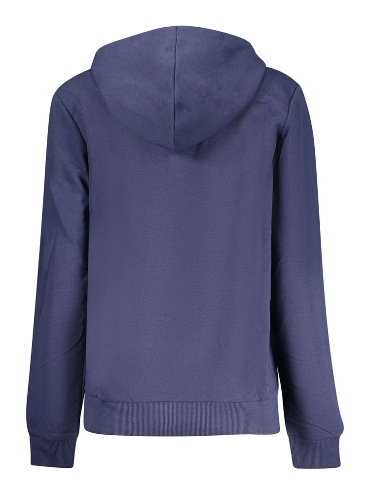 Blue Cotton Women's Hooded Sweatshirt alternative