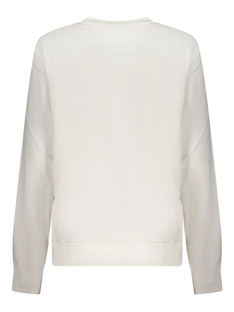 White Cotton Women Sweatshirt alternative