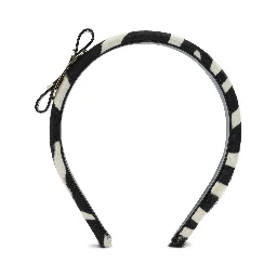 "Vara" headband in pony skin
