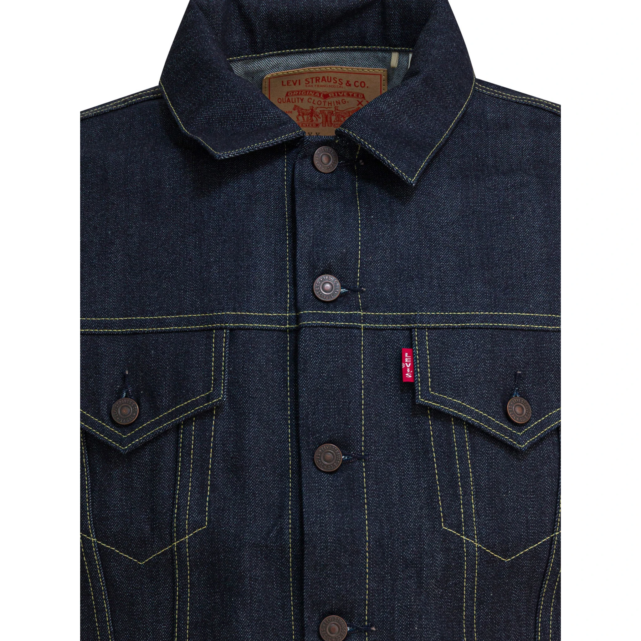 "LVC 1961 TYPE III 557" denim jacket