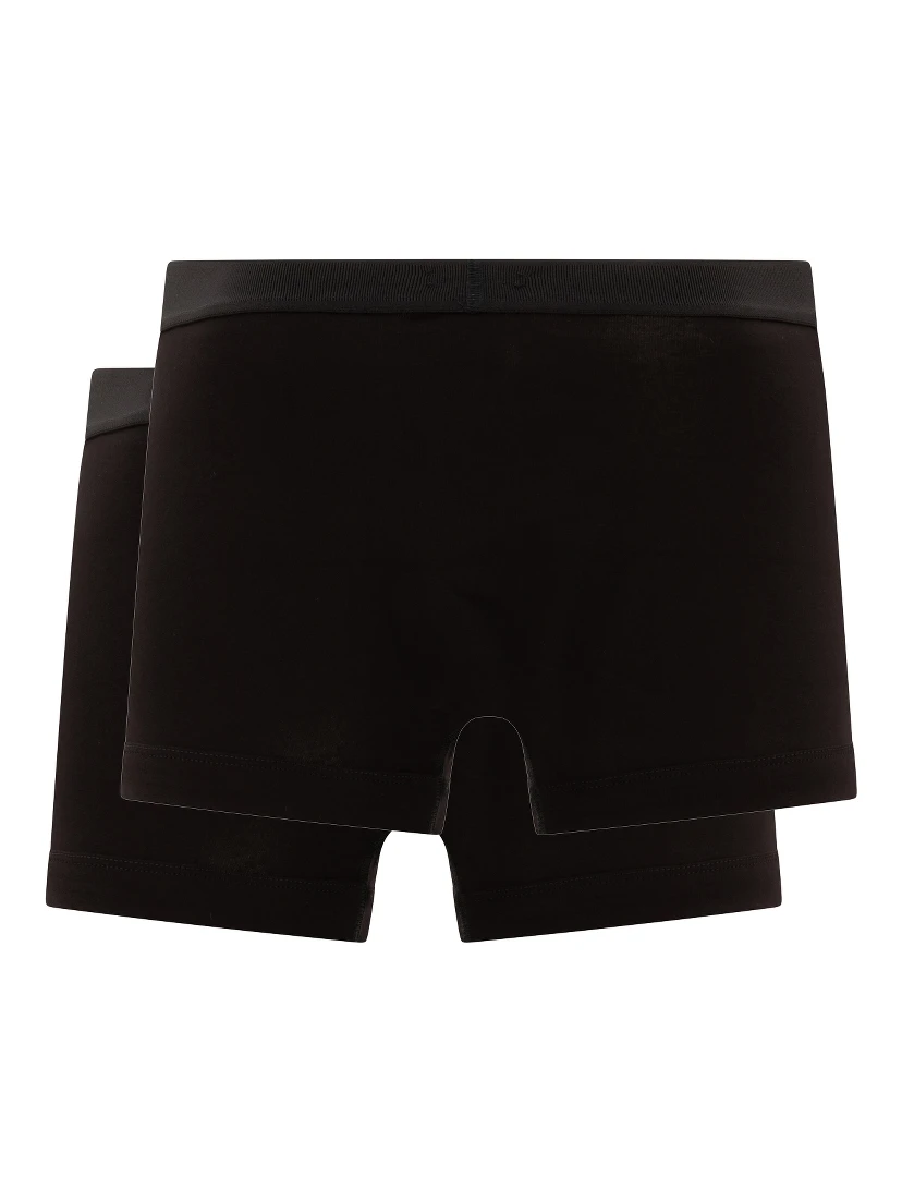 Cotton boxer shorts with logo